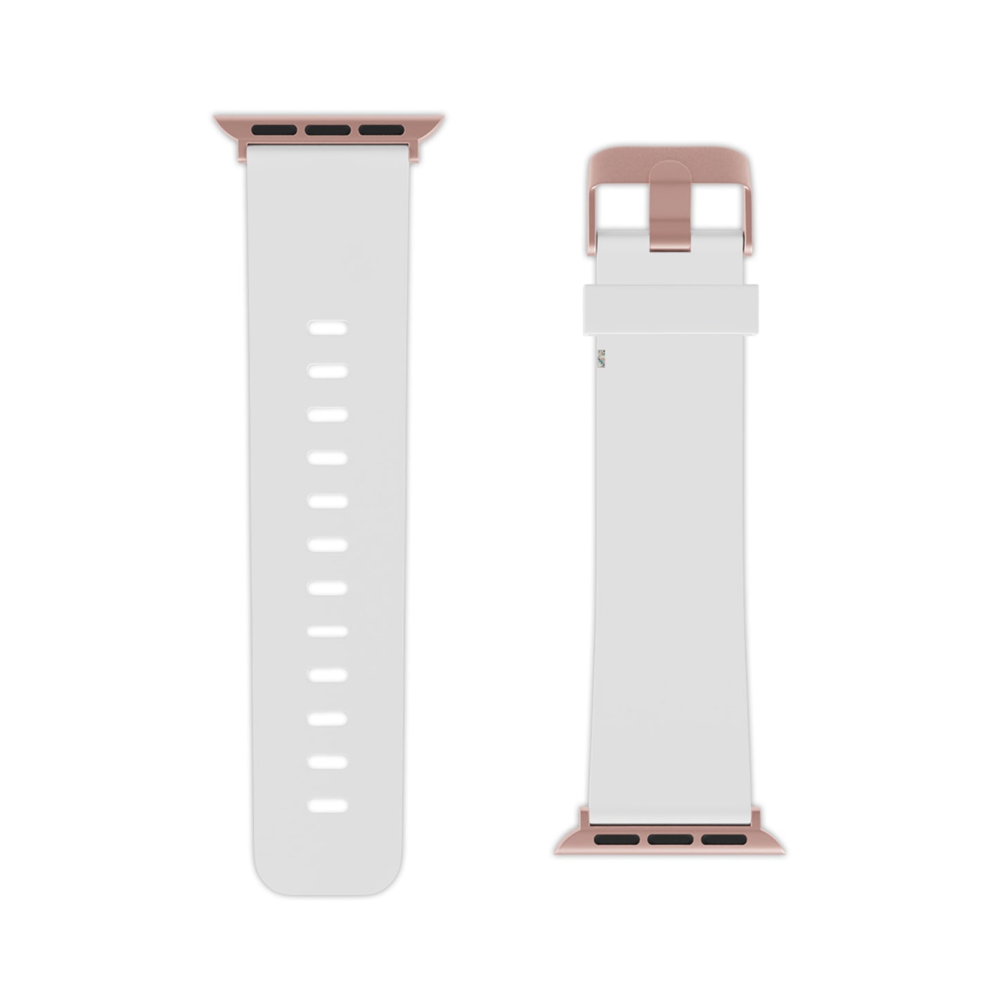 Pastel Elegance: Contemporary Watch Strap with Unique Interlace Design and Soft Gradients