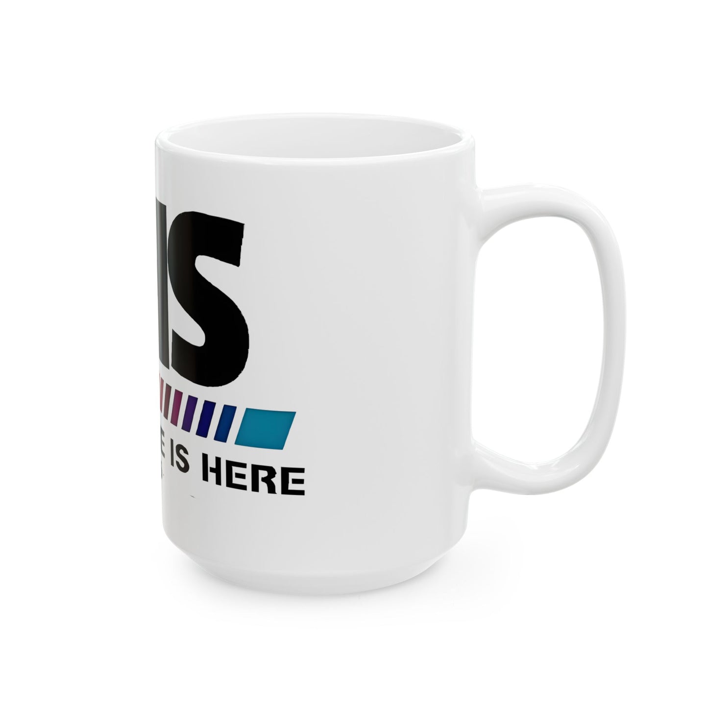 Perfect gift for VHS lovers, this VHS Logo Ceramic Mug combines high-quality ceramic with a fun nostalgic design for your coffee or secret chocolate stash!