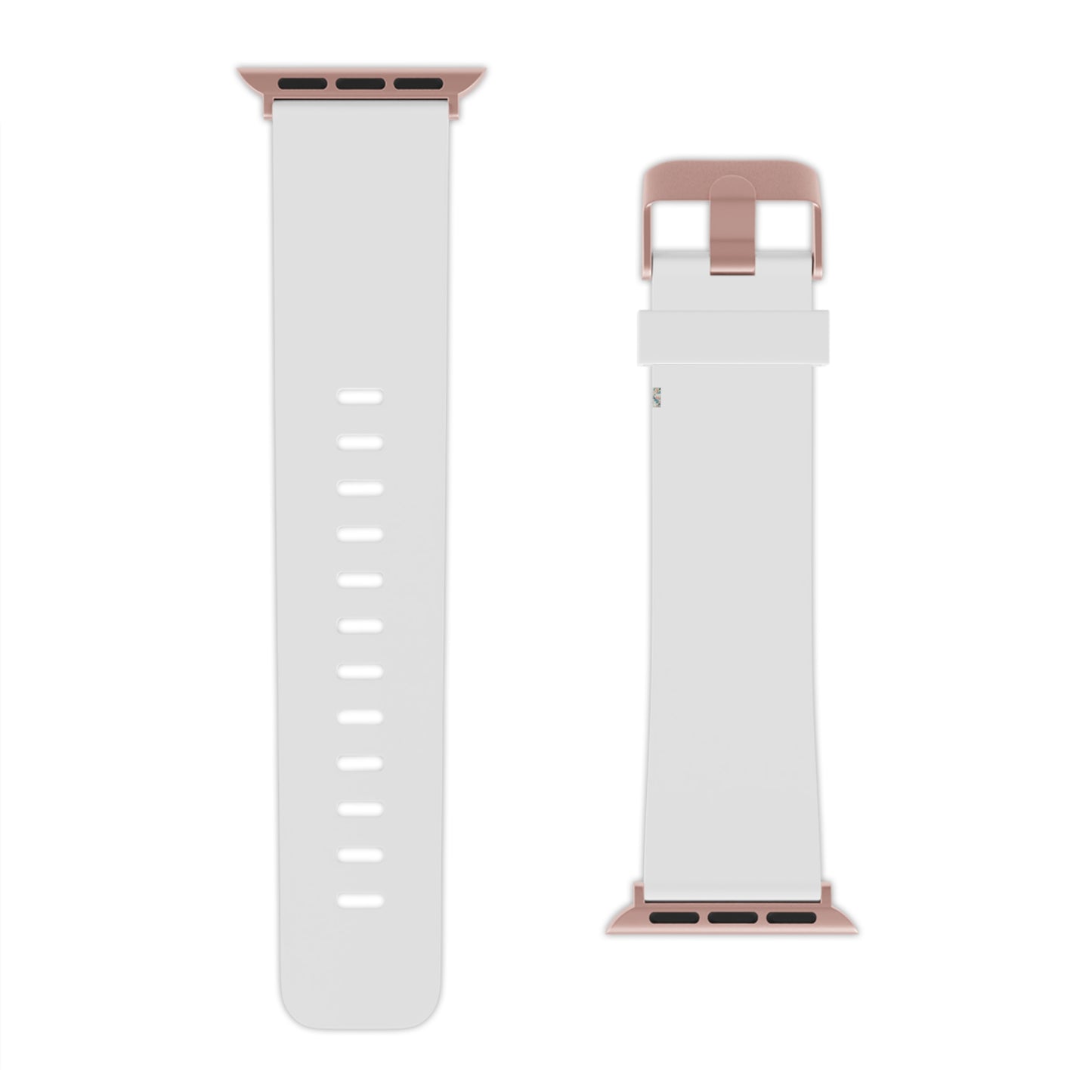 Pastel Elegance: Contemporary Watch Strap with Unique Interlace Design and Soft Gradients