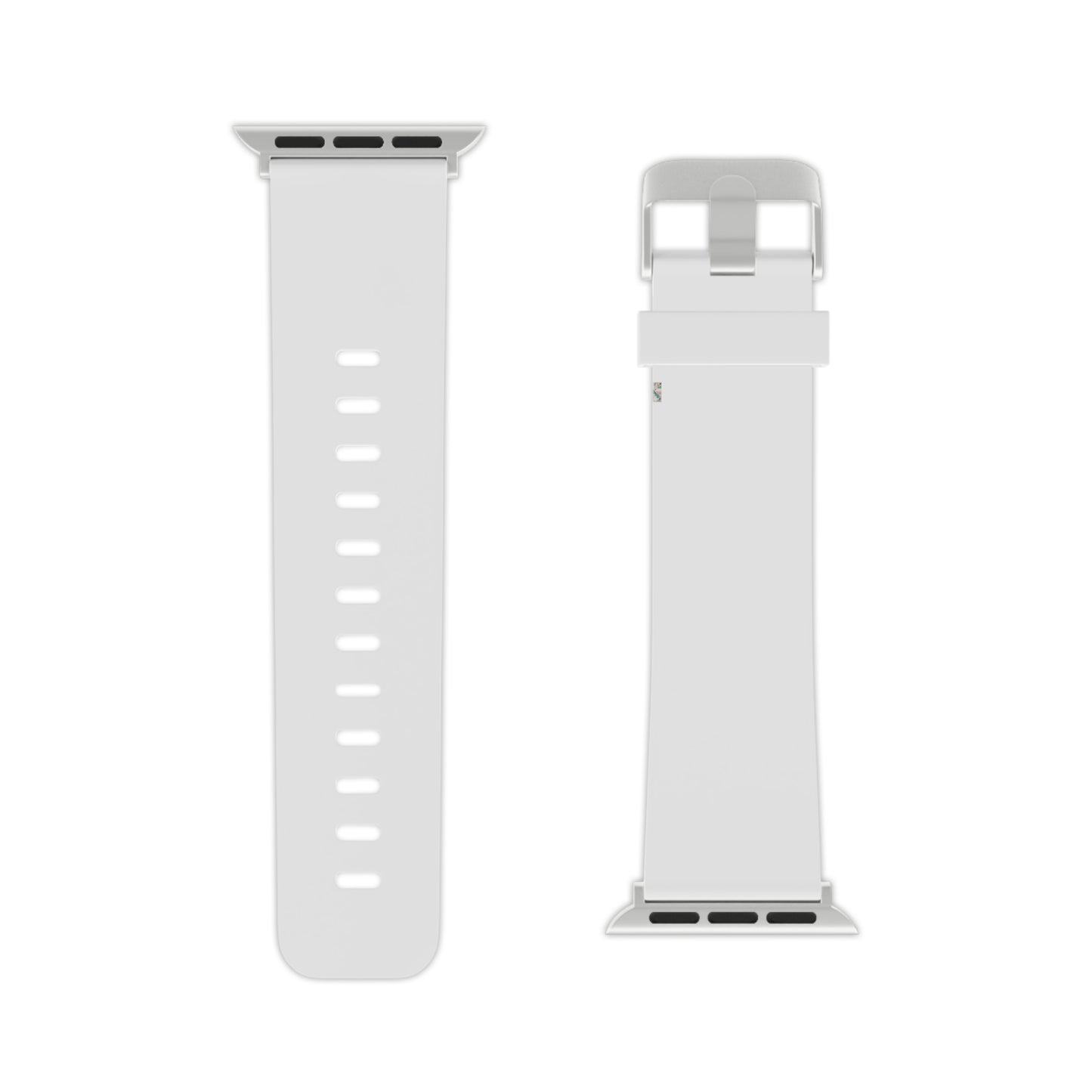 Pastel Elegance: Contemporary Watch Strap with Unique Interlace Design and Soft Gradients
