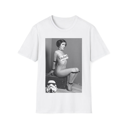 Elegant display of the Rebel Star Wars T-Shirt showcasing bold graphics, perfect for casual outings and fan events, embodying a statement of individuality.