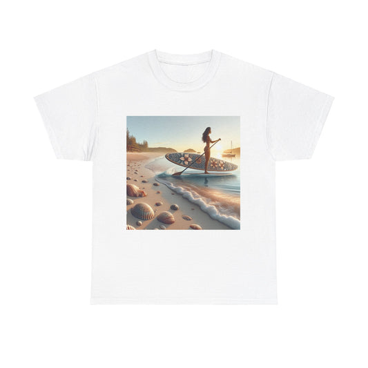 Luxurious Delightfull Paddle Board T-Shirt from Dazzling Dreams Studio, showcasing a captivating design that reflects adventure and love for nature, ideal for outdoor activities.