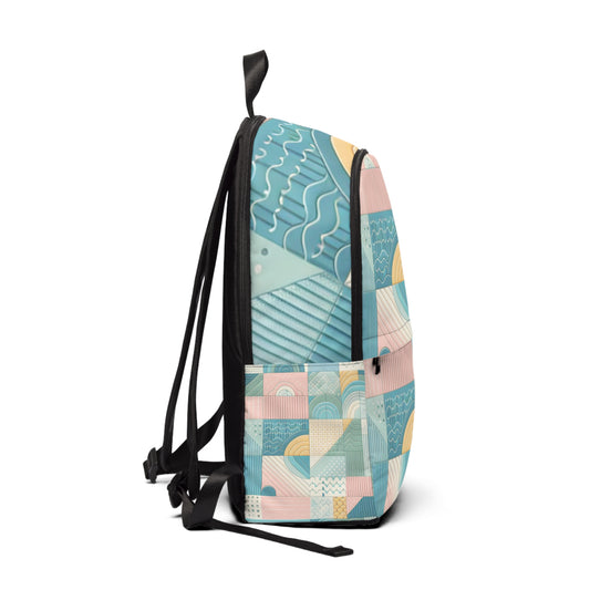 Spacious interior of the Muscle Magic Backpack by Dazzling Dreams Studio, designed for modern explorers to carry laptops, gym gear, and travel essentials.