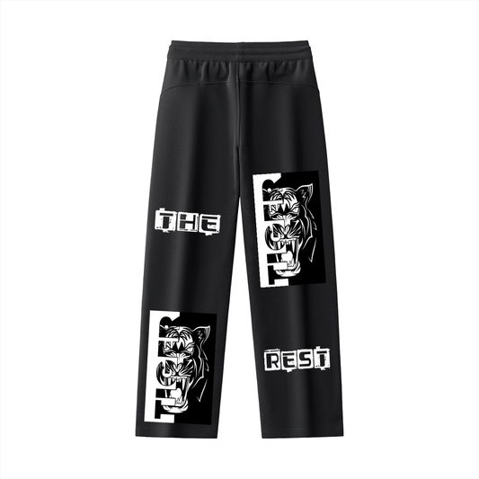 Luxurious women's drawstring sweatpants made from a premium cotton-polyester blend, ideal for streetwear, gym sessions, or lounging in style, available in various sizes.