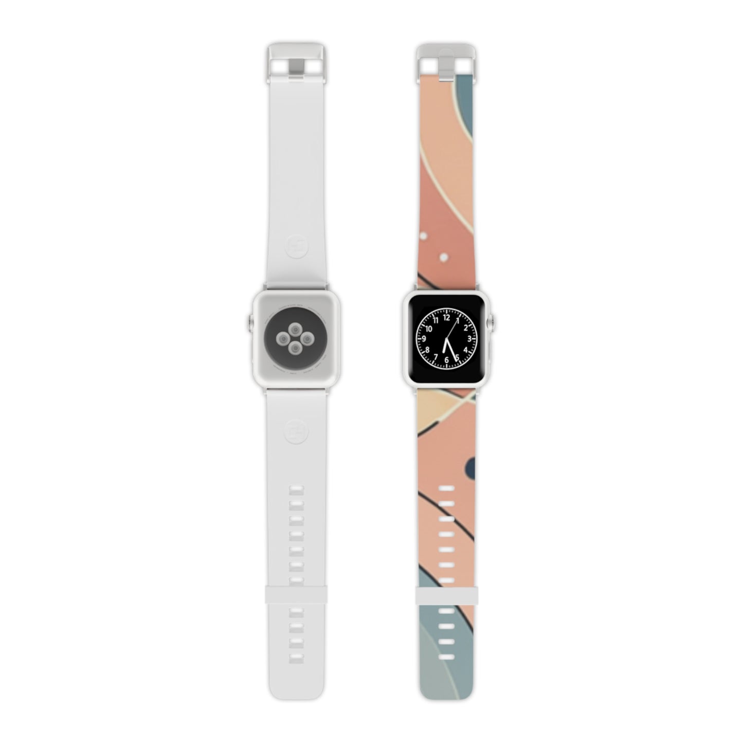 GraphixGenius Chic Apple Watch Band - Pastel Modern Pattern Accessory for Stylish Timepieces
