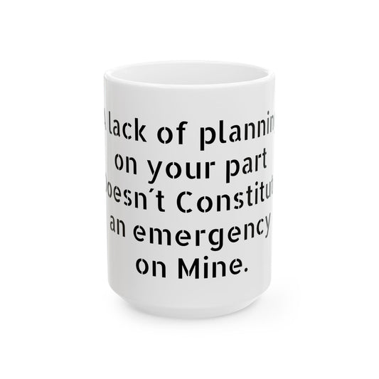 Funny Office Mug designed with an inappropriate slogan, ideal as a gift for birthdays or Secret Santa, bringing joy to any desk.