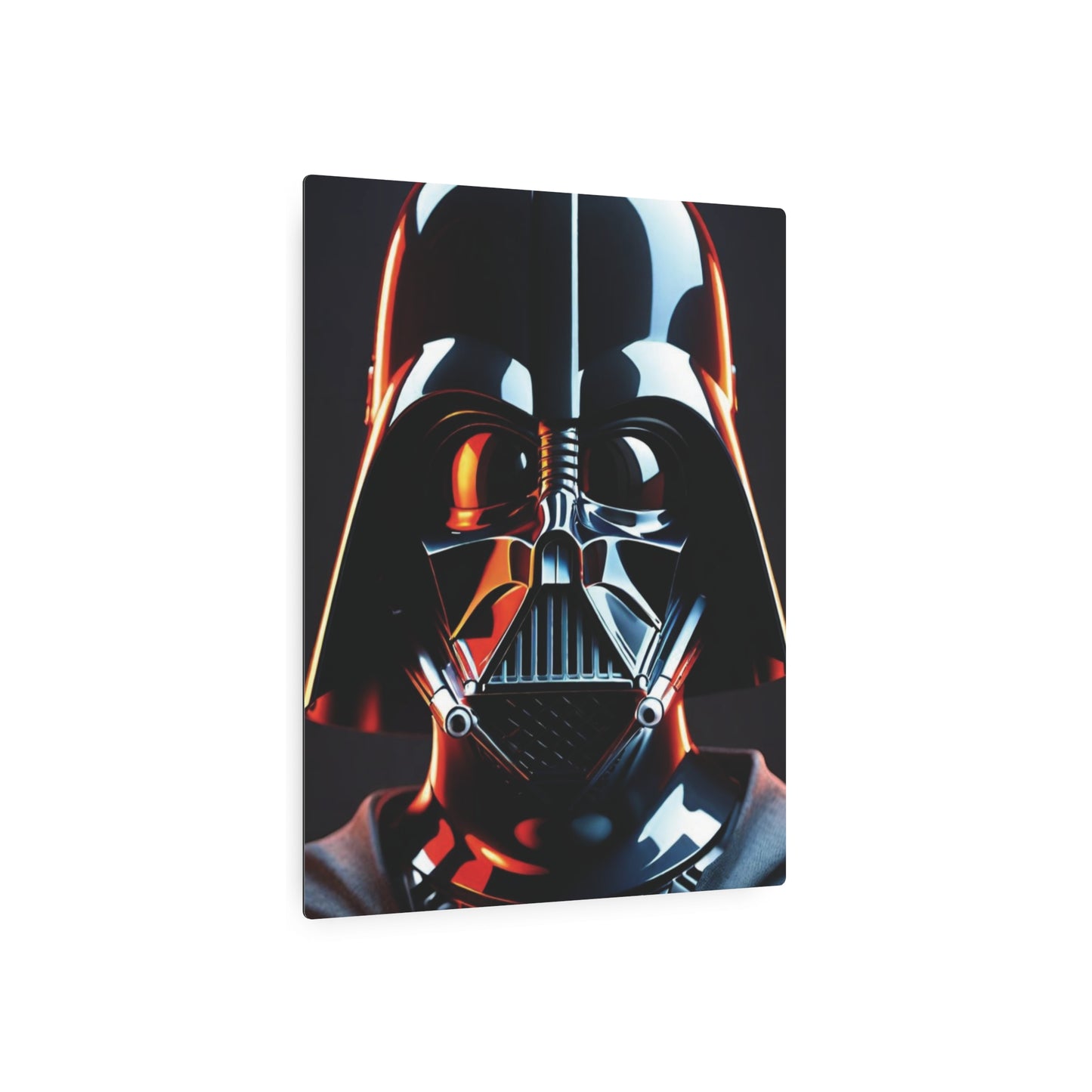 Elegant design of the Darth Vader Star Wars Metal Art Poster, seamlessly blending high-quality steel craftsmanship with sci-fi allure, perfect for enhancing your living space.