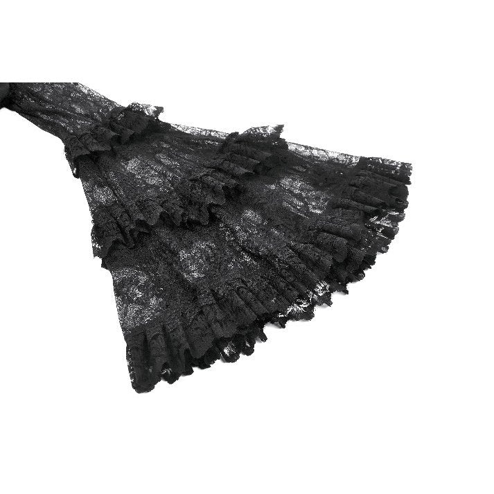 Elegant back view of the Dark In Love gothic tailcoat, highlighting the heart-shaped hollow-out design and luxurious style.