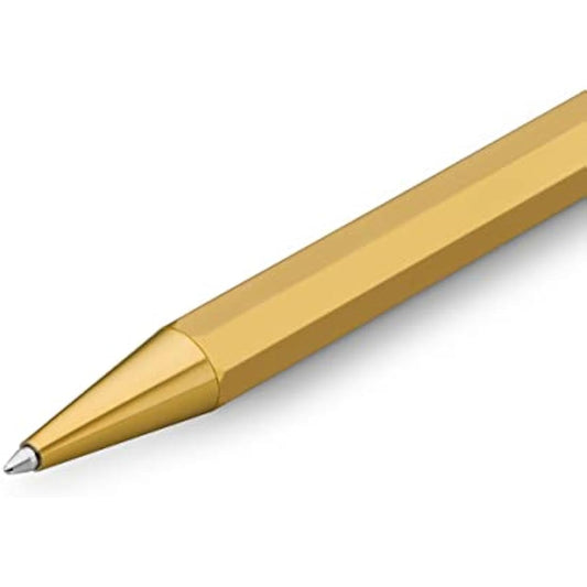 Kaweco special ball pen brass i retractable ballpoint pen...