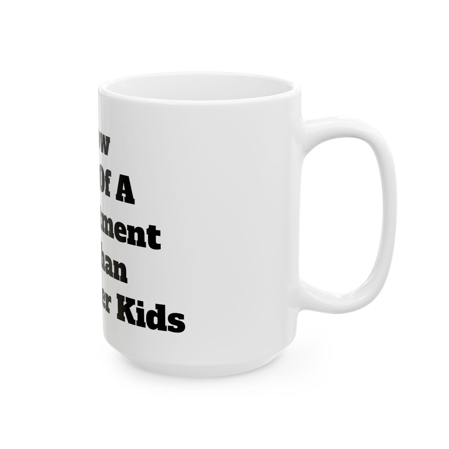 Funny Office Mug with an inappropriate slogan, great for gifting on birthdays or as a Secret Santa novelty item.