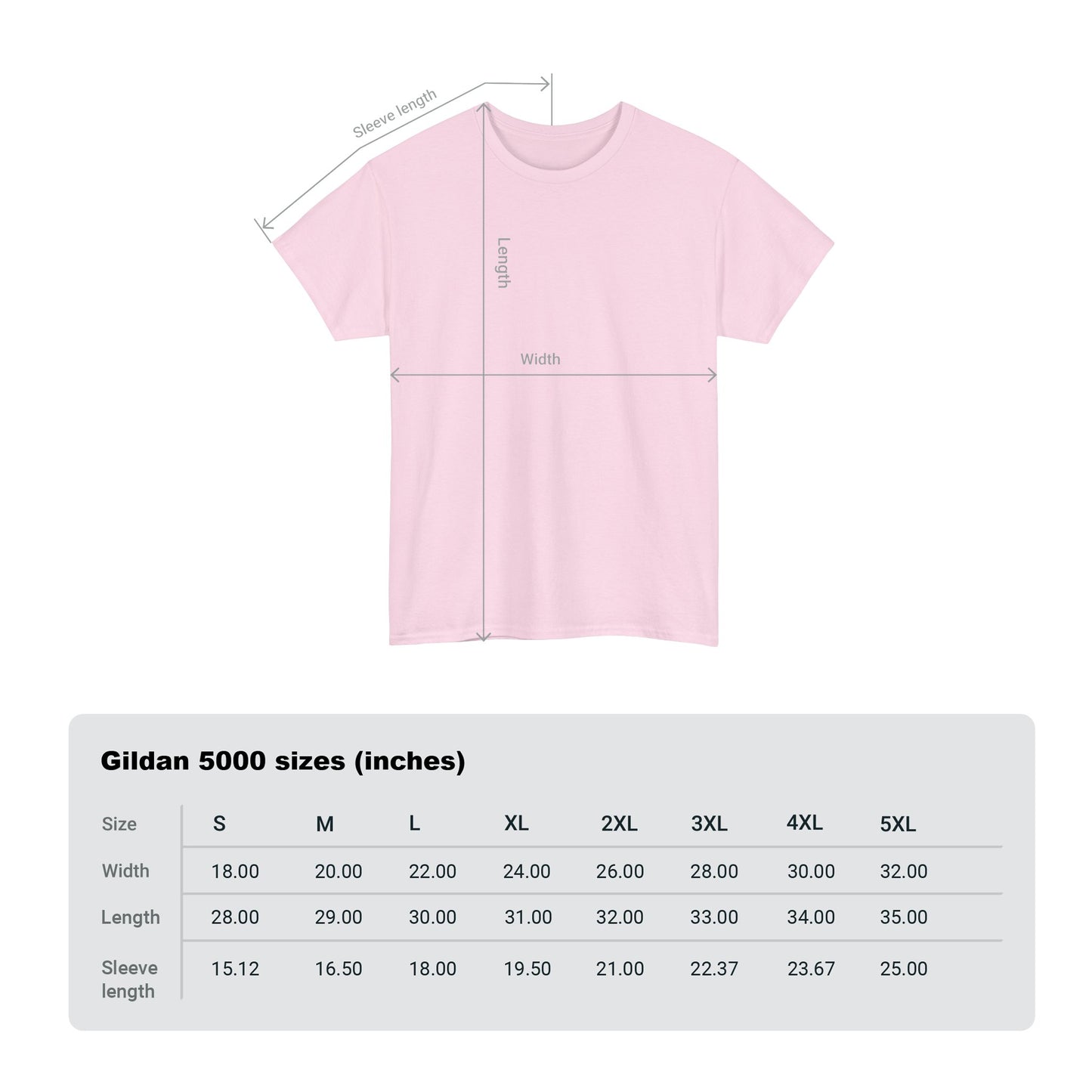 Detailed size guide for the 'Snow White Funny Women's Graphic T-Shirt Unisex Cotton Urban Street', showcasing measurements for an elegant fit and luxurious style.