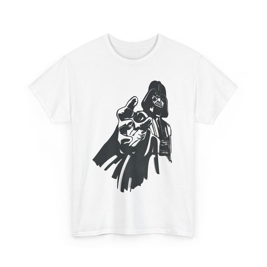 Darth Vader Funny Gift Mens Womens Graphic T-Shirt Unisex Cotton Urban Street showcasing a vintage-styled graphic of Darth Vader, perfect for casual outings and expressing unique style.