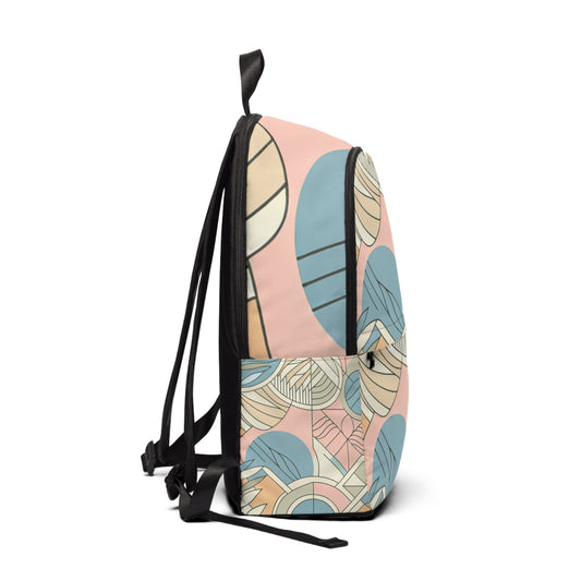 Spacious and organised interior of the Iron Flex Gym and Transformation Studio Backpack by Dazzling Dreams Studio, designed for comfort and perfect for workouts and casual outings.