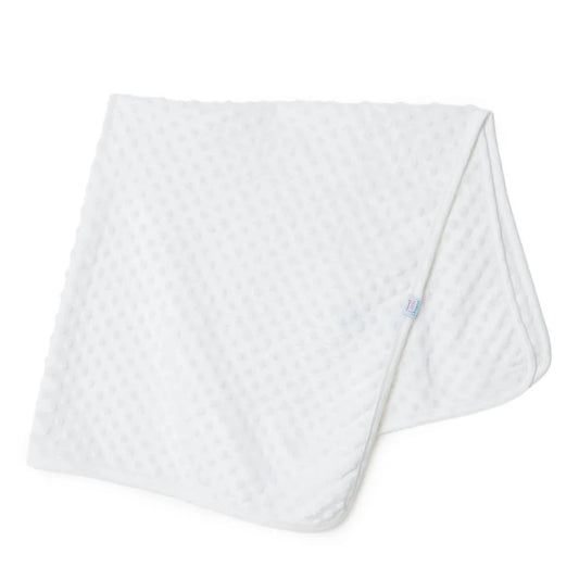 Little Dreams Unisex Plush Blankets - Ecru