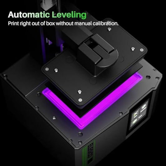 ELEGOO Mars 5 Resin 3D Printer, 4K LCD MSLA Printer Automatic Levelling for Beginning, Desktop 3D Printer with Printing Size of 143.43 x 90 x 150 mm³