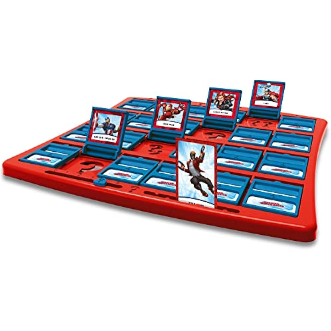 Winning Moves Marvel Guess Who? Board Game, The Avengers, Guardians of the Galaxy and Wakanda forces are included from Hulk, Iron Man, Black Widow, Black Panther, Rocket, great gift for ages 6 plus