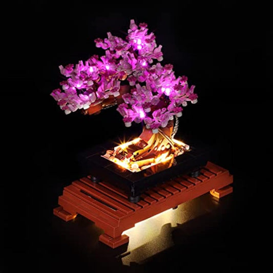 BRIKSMAX Led Lighting Kit for LEGO Creator Bonsai Tree - Compatible with Lego 10281 Building Blocks Model- Not Include the Lego Set