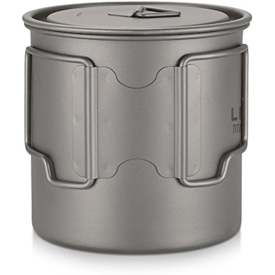 Lixada Titanium Camping cup with Hanging Handle UltraLight Outdoor Water Cup for Picnic, Hiking, Camping, Hiking 300ml / 350ml / 420ml / 550ml / 650ml / 750ml