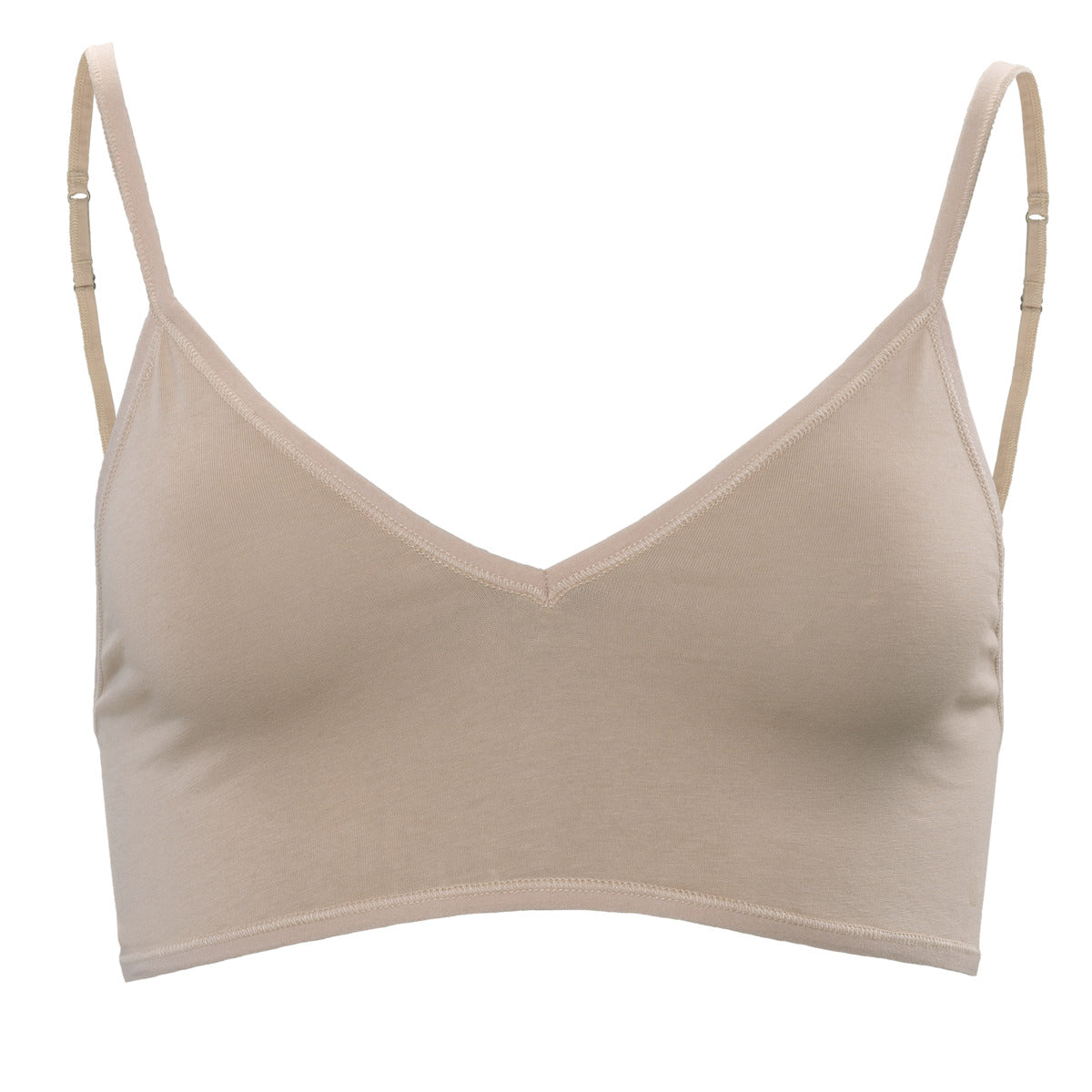 Stylish flat lay of the complete luxury organic cotton bralette set, highlighting its eco-friendly fabric and chic design, ideal for the modern woman.