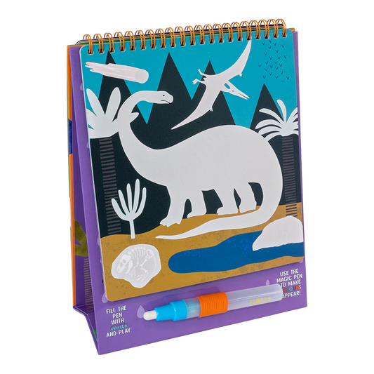 Magic Colour Changing Watercard Easel and Pen - Dinosaur