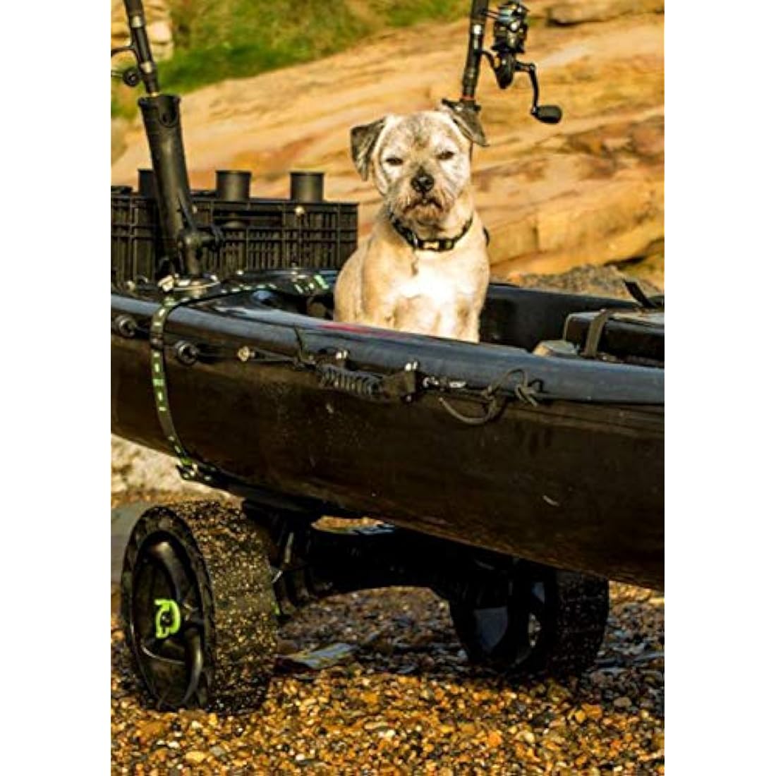 C-tug sandtrakz kayak cart, black