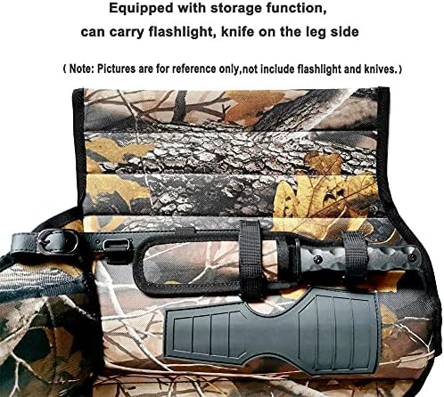 V-CHEETONG Snake Guards Anti Bite Gaiters Lower Leg Armor Snake Bite Proof Puncture Protection Gear Leggings Fit for Men & Women for Hunting Hiking Outdoors