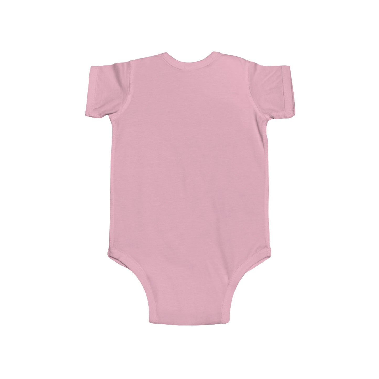 Homer's Hungry Delight Unisex Bodysuit in pink, crafted with substantial cotton fabric, ideal for stylish comfort for baby fans of The Simpsons.