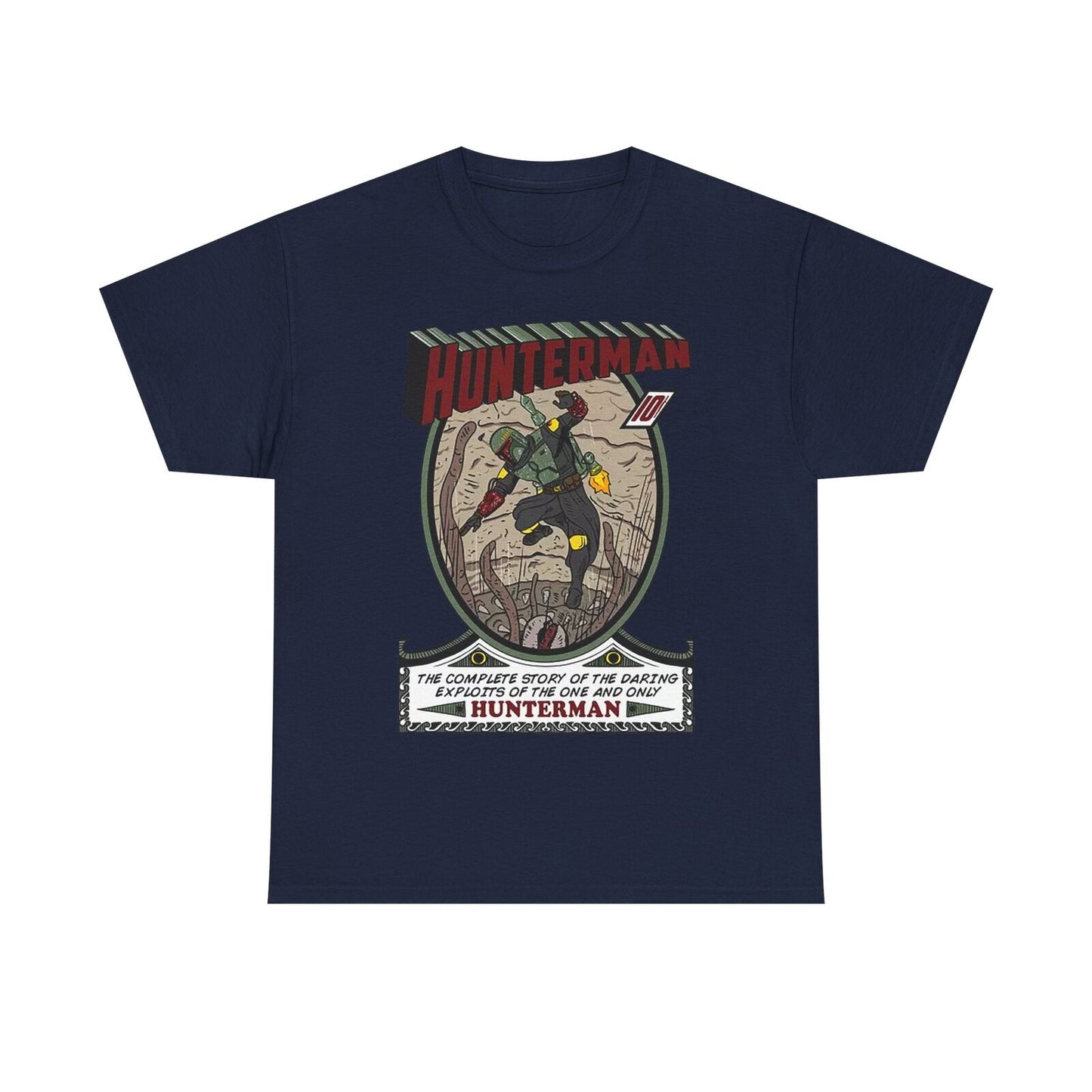 Epic Star Wars Boba Fett T-Shirt - Celebrate Hunterman Comic's 10th Anniversary!