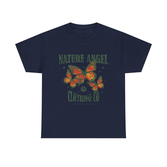 Nature Angel Monarch Butterflies T-Shirt | Trendy Streetwear Apparel Design