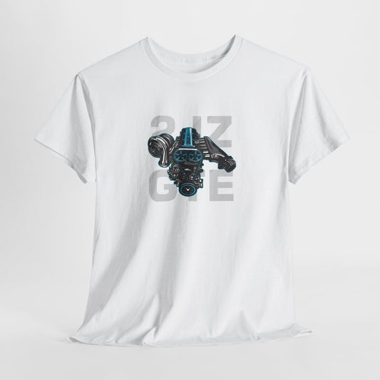 Turbocharged 2JZ-GTE T-Shirt: Bold Graphic Tee for Car Enthusiasts & Tuners