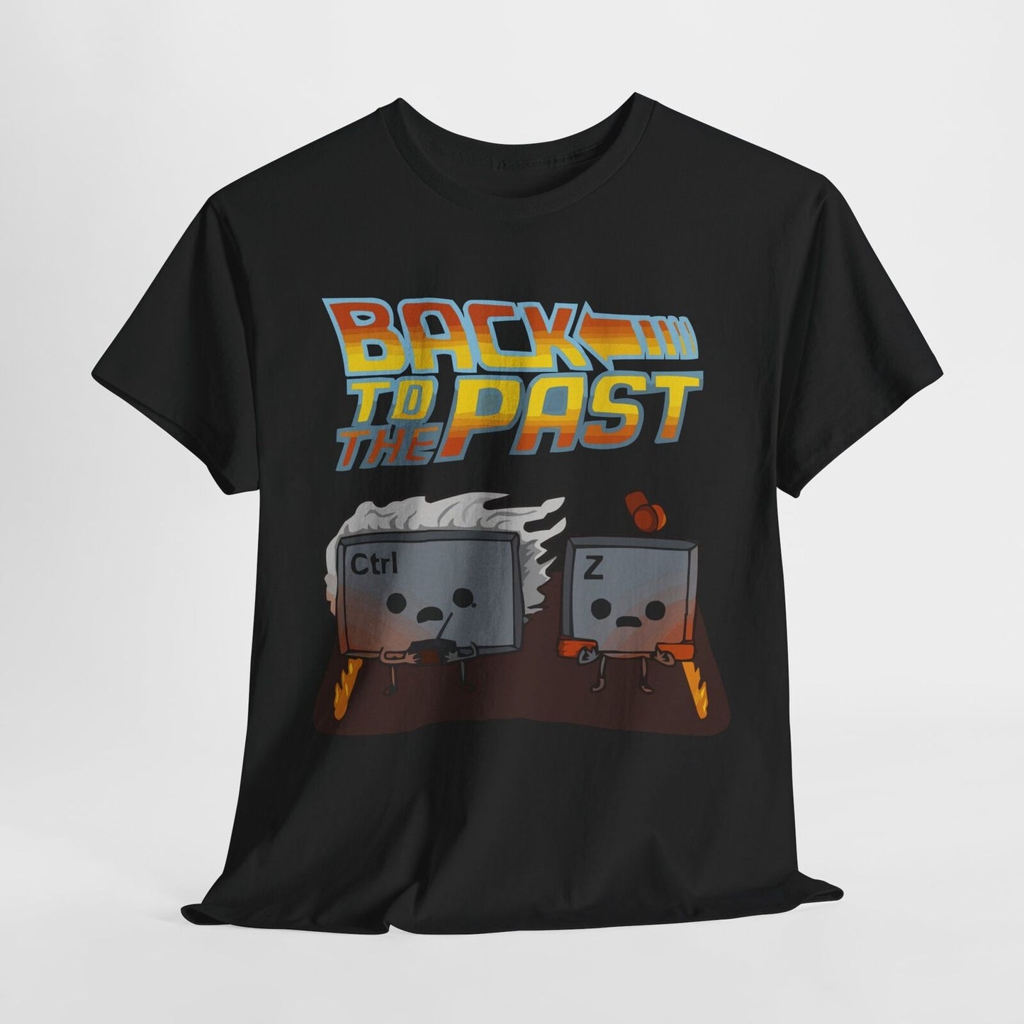 "Funny Unisex Ctrl Z T-Shirt for Men & Women - Humorous Back to the Past Design"