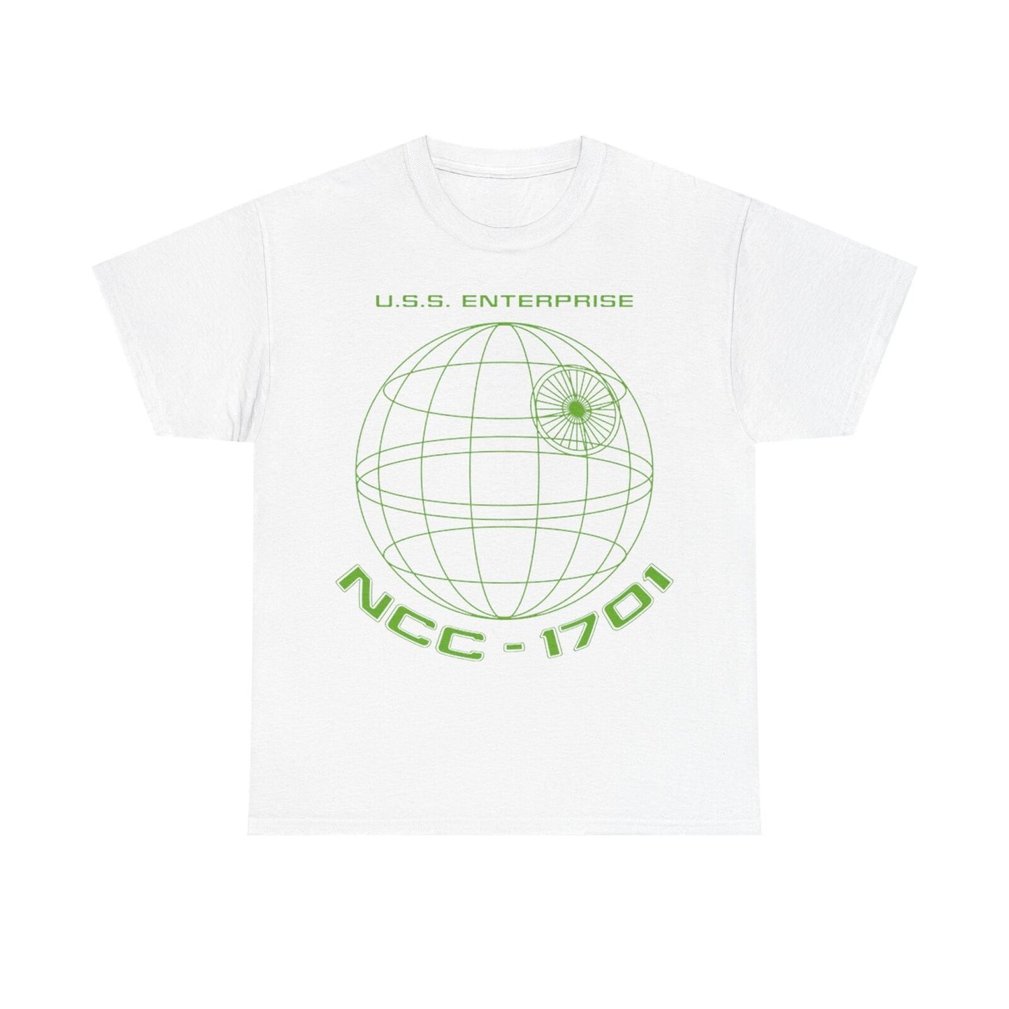 U.S.S. ENTERPRISE Graphic T-Shirt: Bold Star Wars Design for Space Fans!