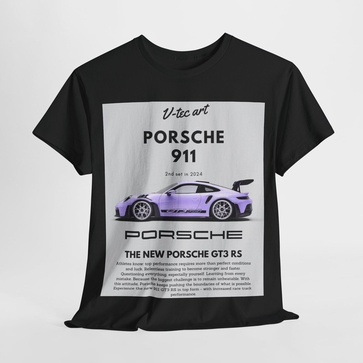 Sportscar 911 GT3 RS Design Unisex T-Shirt for Men & Women Technical Apparel Tee