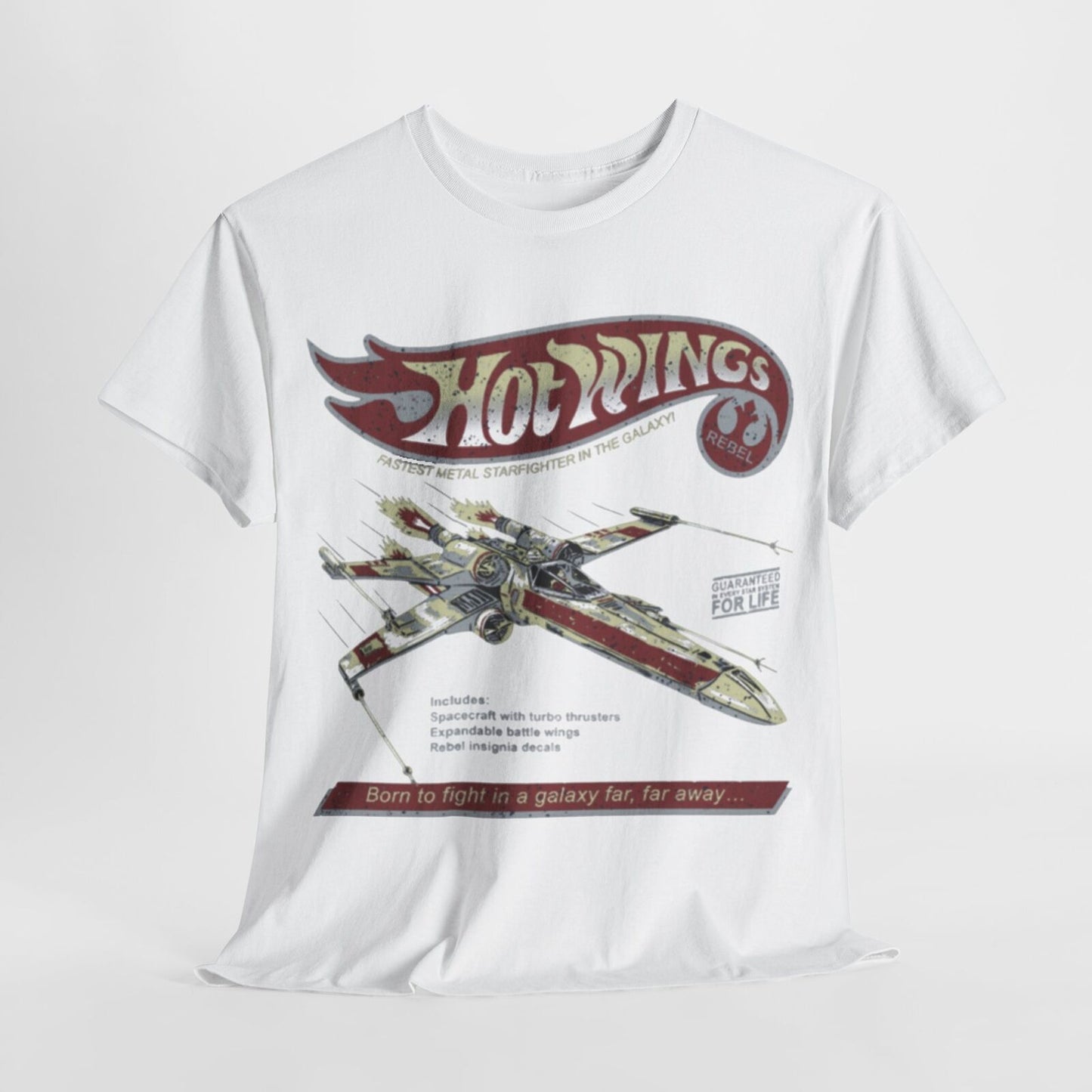 X wing Star Wars Unisex Mens Graphic Cotton Funny T Shirt Tee Vintage Hot Wings