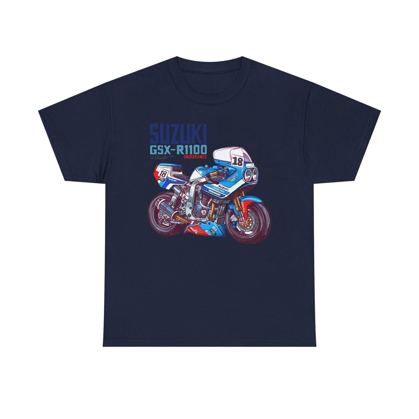 Vibrant Suzuki GSX-R1100 T-Shirt: Bold Motorcycle Design for Speed Enthusiasts!