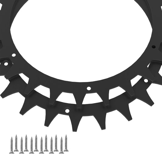 Robo Claws? Robotic Lawnmower Spikes Traction Improvement Premium Black Worx Landroid S and M for Even More Grip Garden Lawnmower