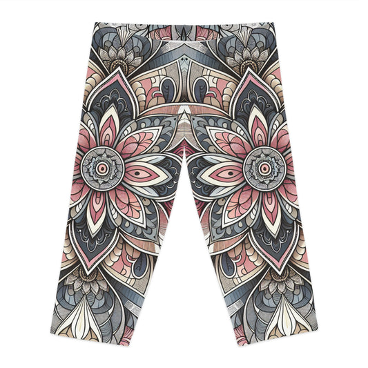 Luxury Capri leggings from Dazzling Dreams Studio, featuring a stylish design for enhanced comfort during workouts.