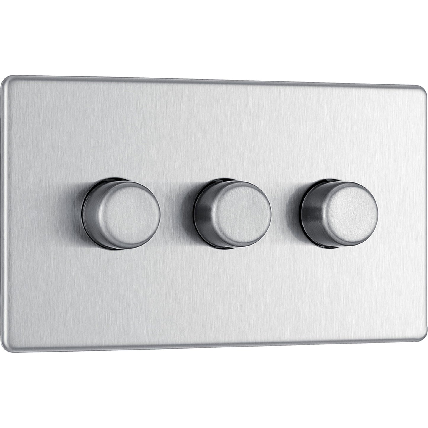 Bg electrical intelligent triple wall dimmer switch, 2 wa...