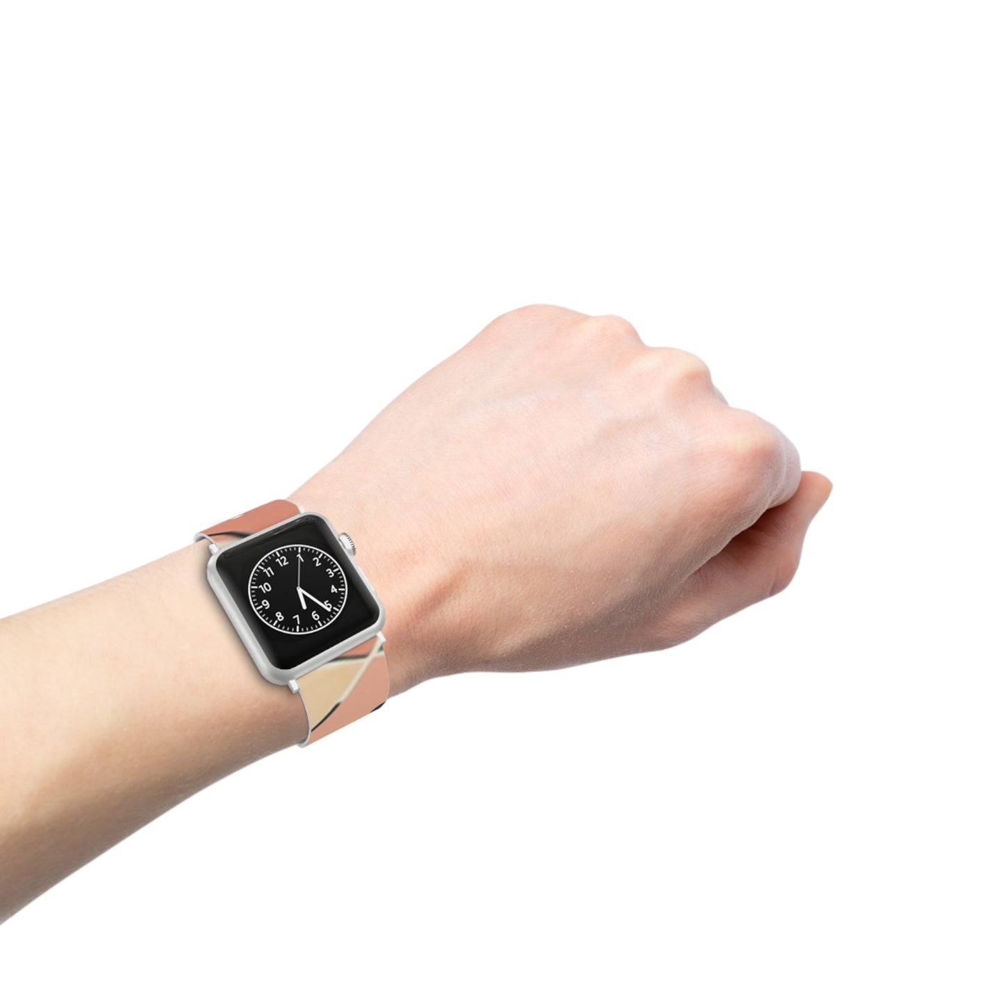 GraphixGenius Chic Apple Watch Band - Pastel Modern Pattern Accessory for Stylish Timepieces