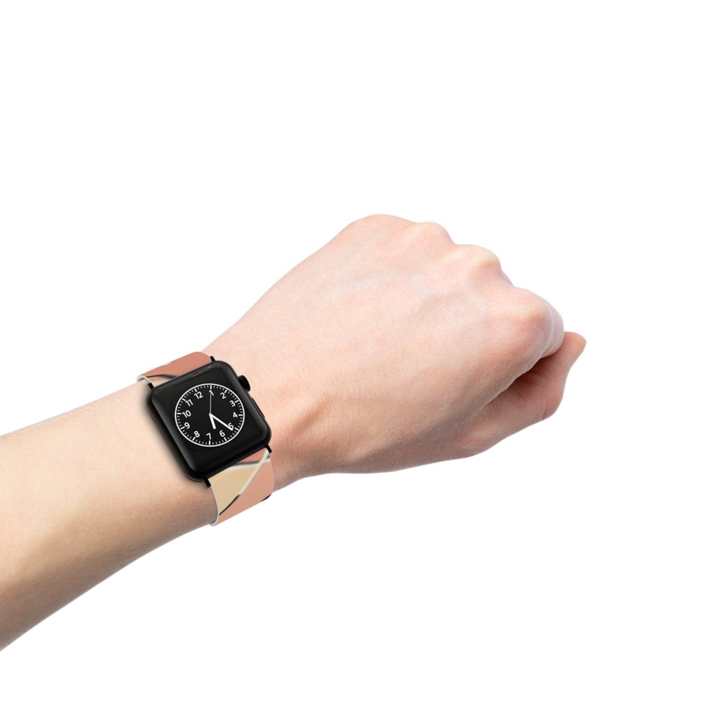 GraphixGenius Chic Apple Watch Band - Pastel Modern Pattern Accessory for Stylish Timepieces