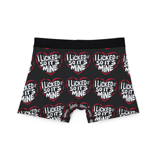 Stylish Valentines Naughty Cheeky Mens Boxer Briefs crafted for comfort, ideal for surprise gifts on anniversaries or birthdays.