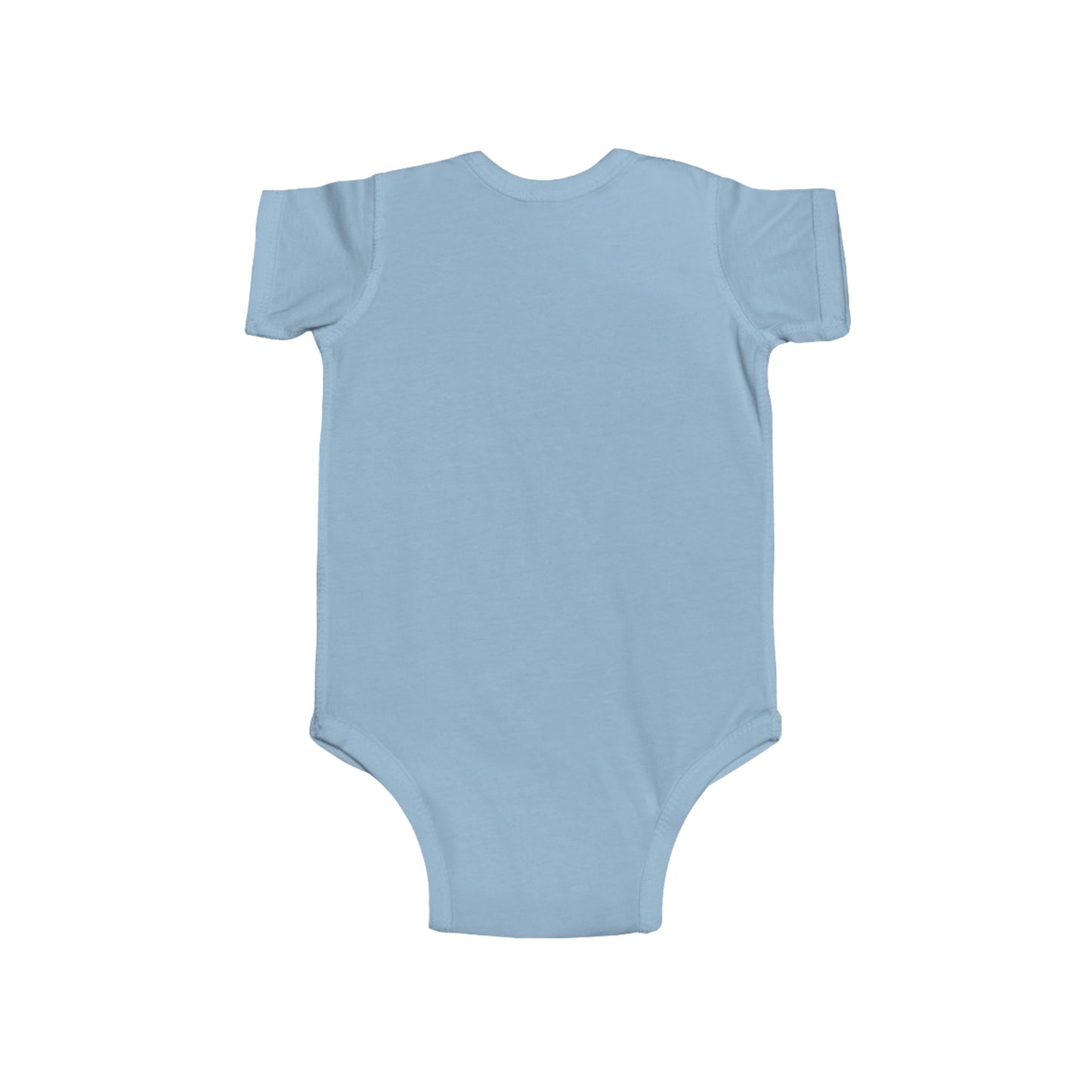 Sleek Cute Penguin Bodysuit in blue, a fashionable and delightful option for your baby, ensuring comfort and style.