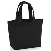 Stylish Organic Cotton Marina Mini Tote Bag displayed in a chic setting, highlighting its spacious 4L capacity and premium finish, perfect for everyday elegance.