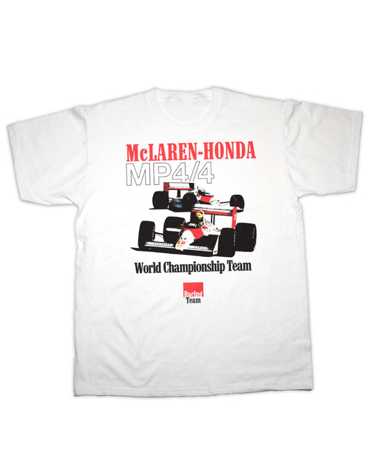 McLaren Honda MP4/4 World Championship Team T Shirt
