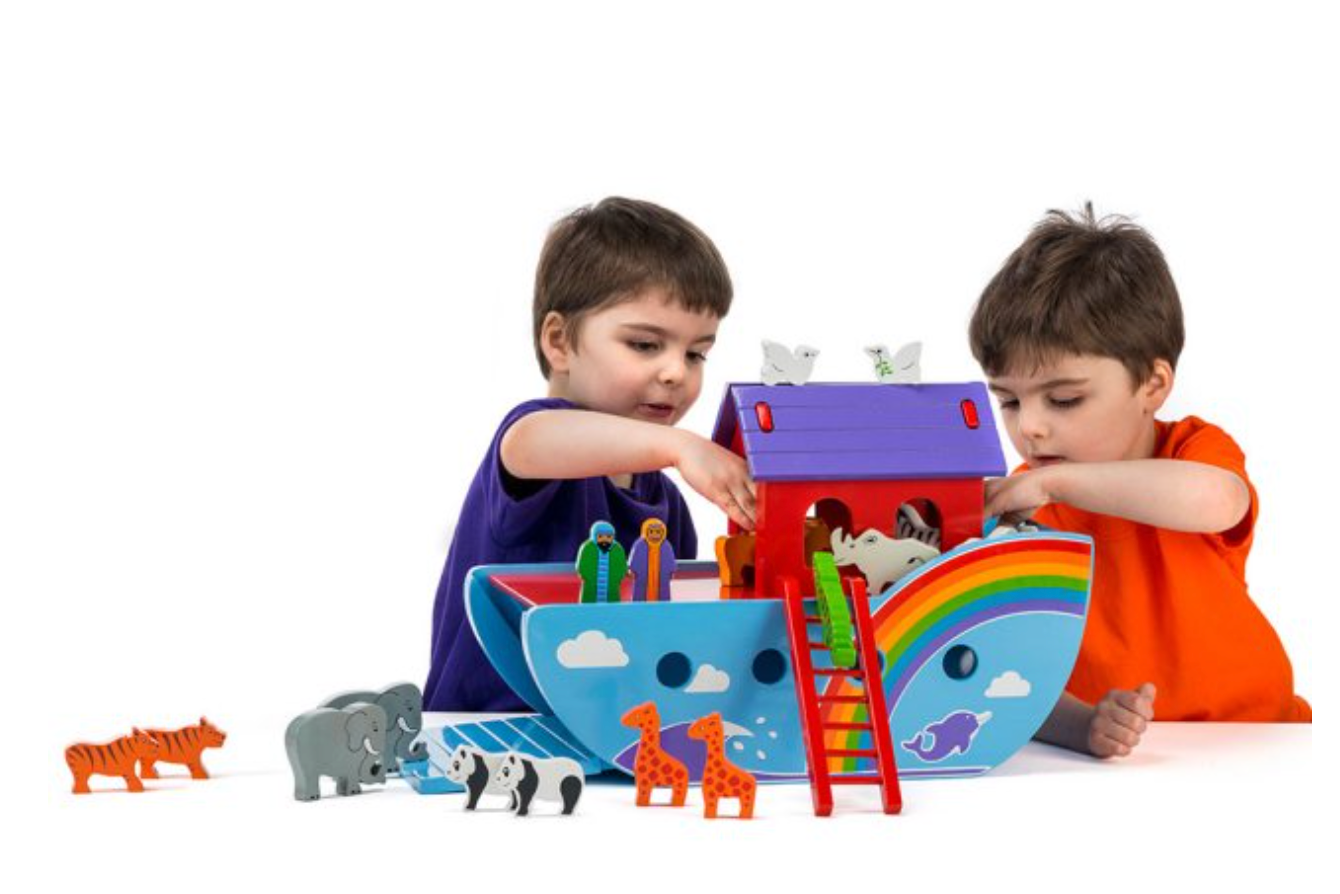 Large Rainbow Noah's Ark