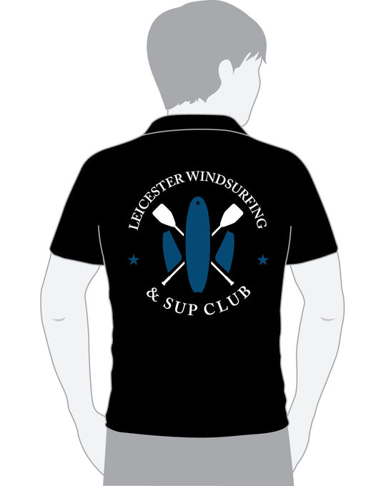 Leicester Windsurfing Premium Polo - EDEX & WRAP Certified - Modern Fit with Ribbed Collar