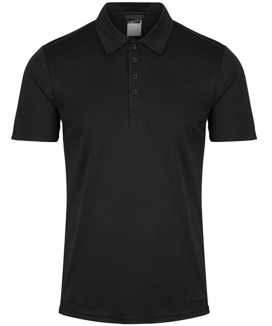 Elegant recycled polyester polo shirt for men, featuring a sophisticated 3 button placket and breathable fabric, sizes XS to 3XL available.