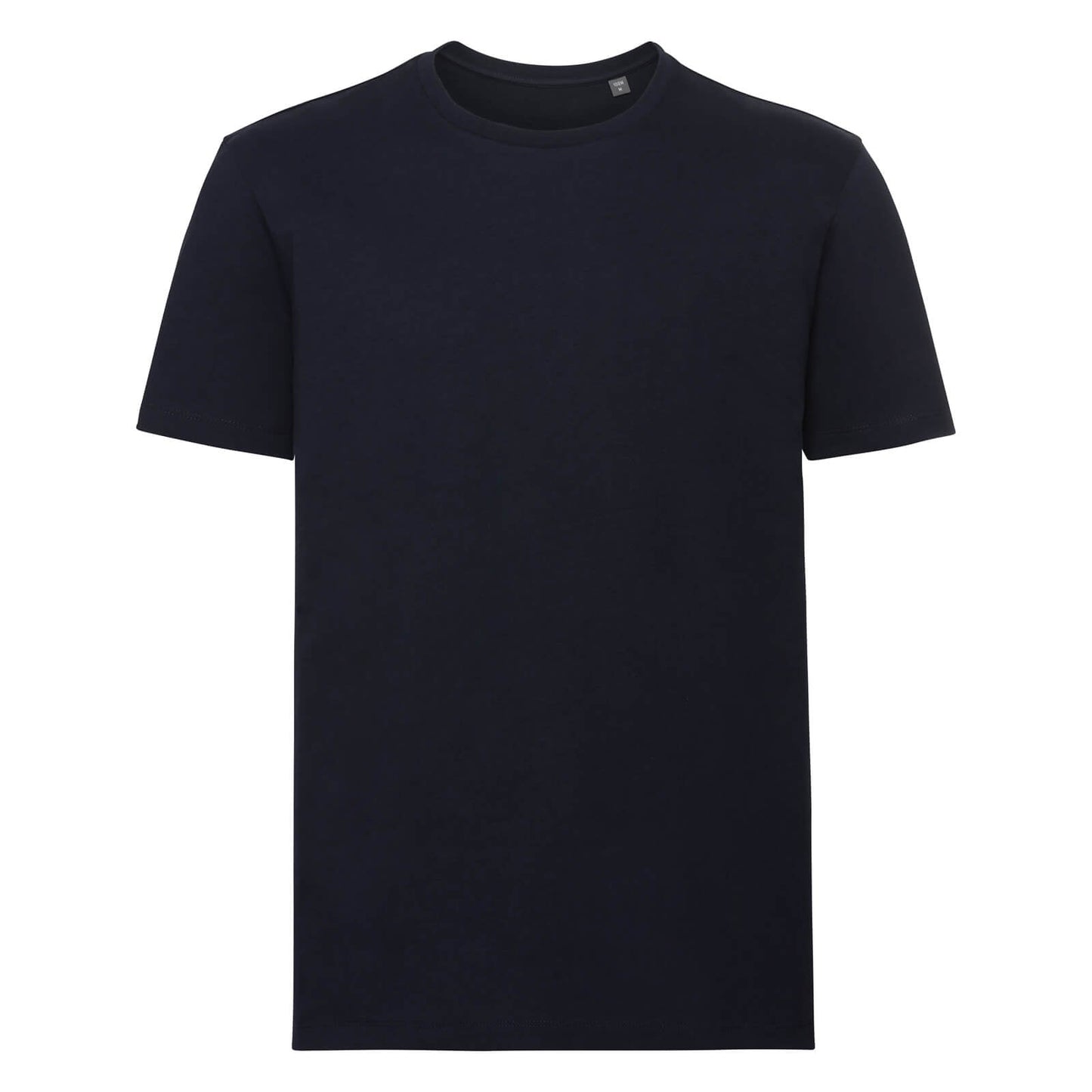 Back view of Luxury Organic Cotton Men's T-Shirt, displaying the minimalist design and exceptional quality fabric.