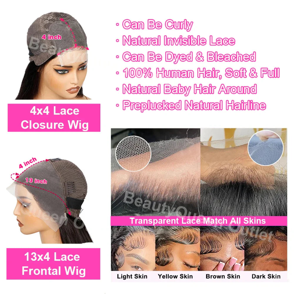 Close-up of 13x4 Lace Front Brown Curly Wig, featuring velvety Brazilian Deep Wave texture in rich #4 Colour, perfect for an opulent appearance.