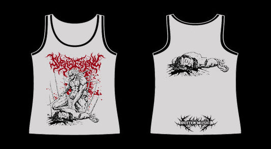 Luxury Syphilectomy T-Shirt by Rancid Offal Records, showcasing premium fabric and an exclusive design for music enthusiasts.